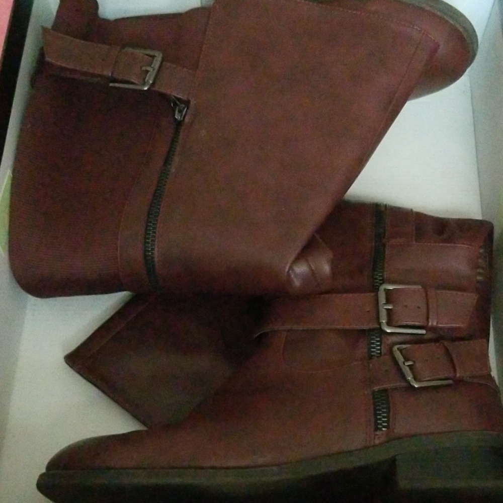 Torrid burgundy boots